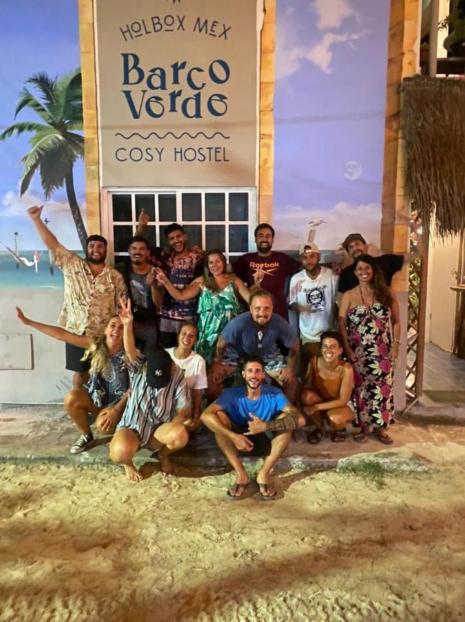 Barco Verde Hostel Isla Holbox Luaran gambar
