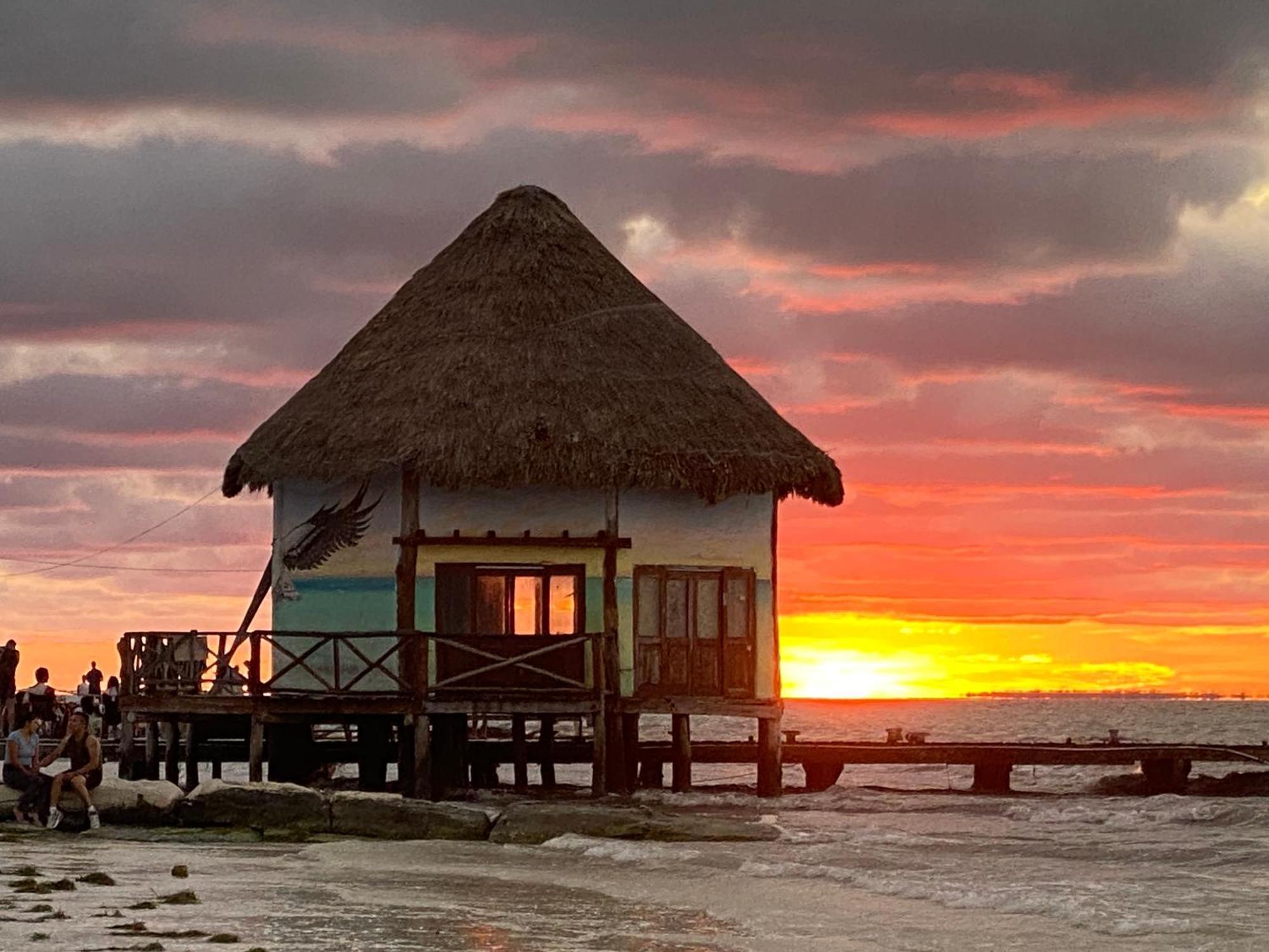 Barco Verde Hostel Isla Holbox Luaran gambar