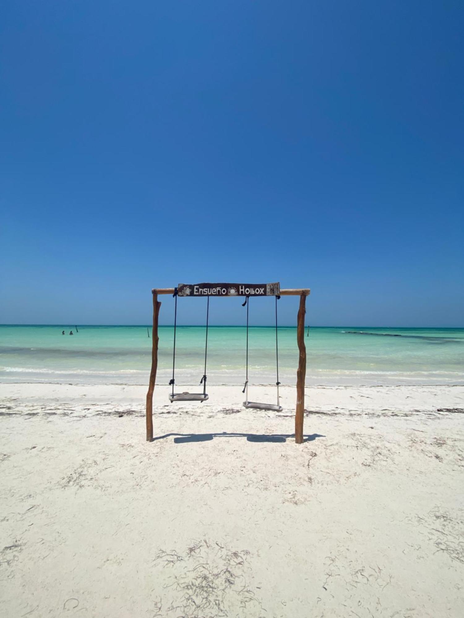 Barco Verde Hostel Isla Holbox Luaran gambar