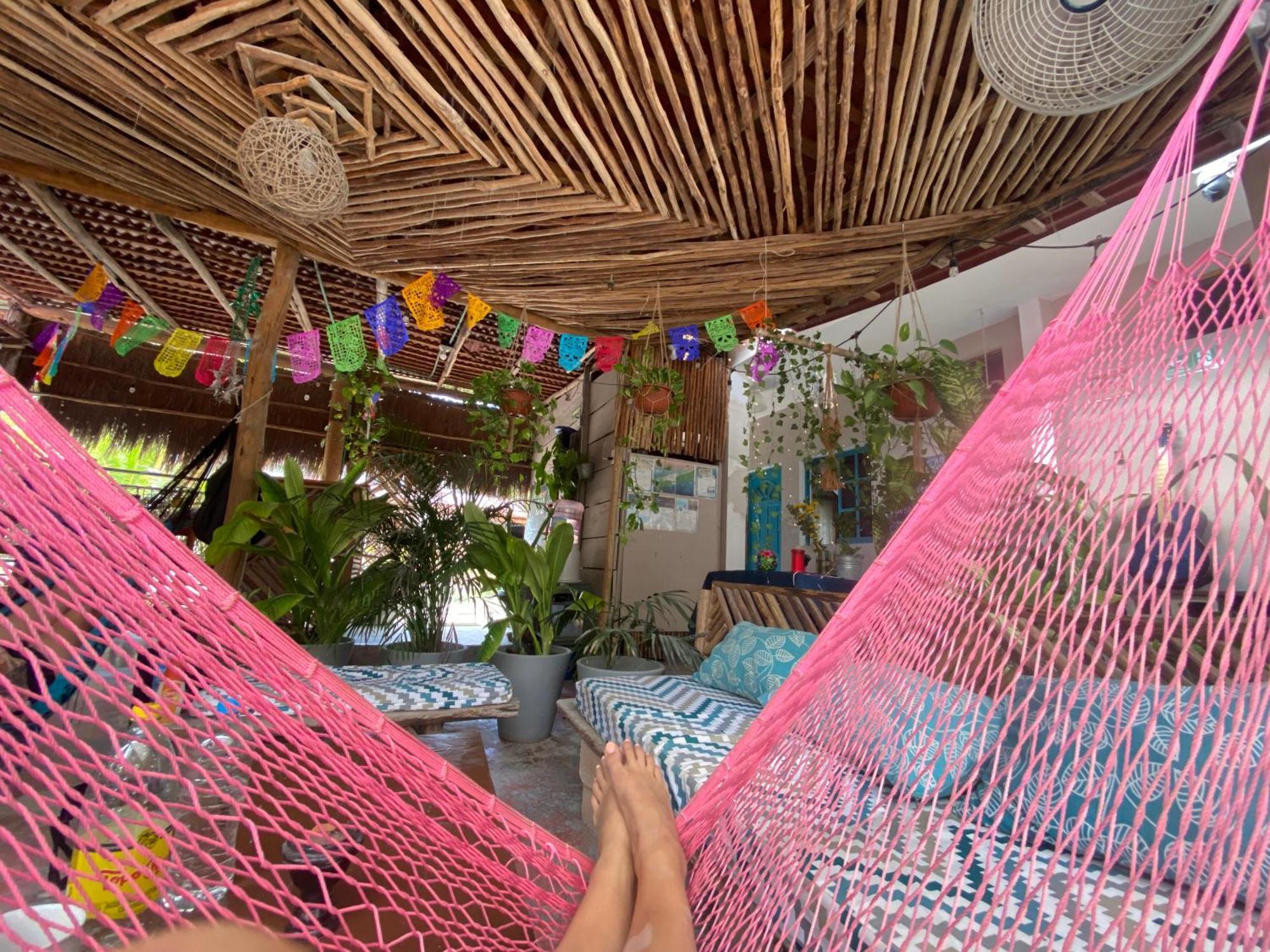 Barco Verde Hostel Isla Holbox Luaran gambar