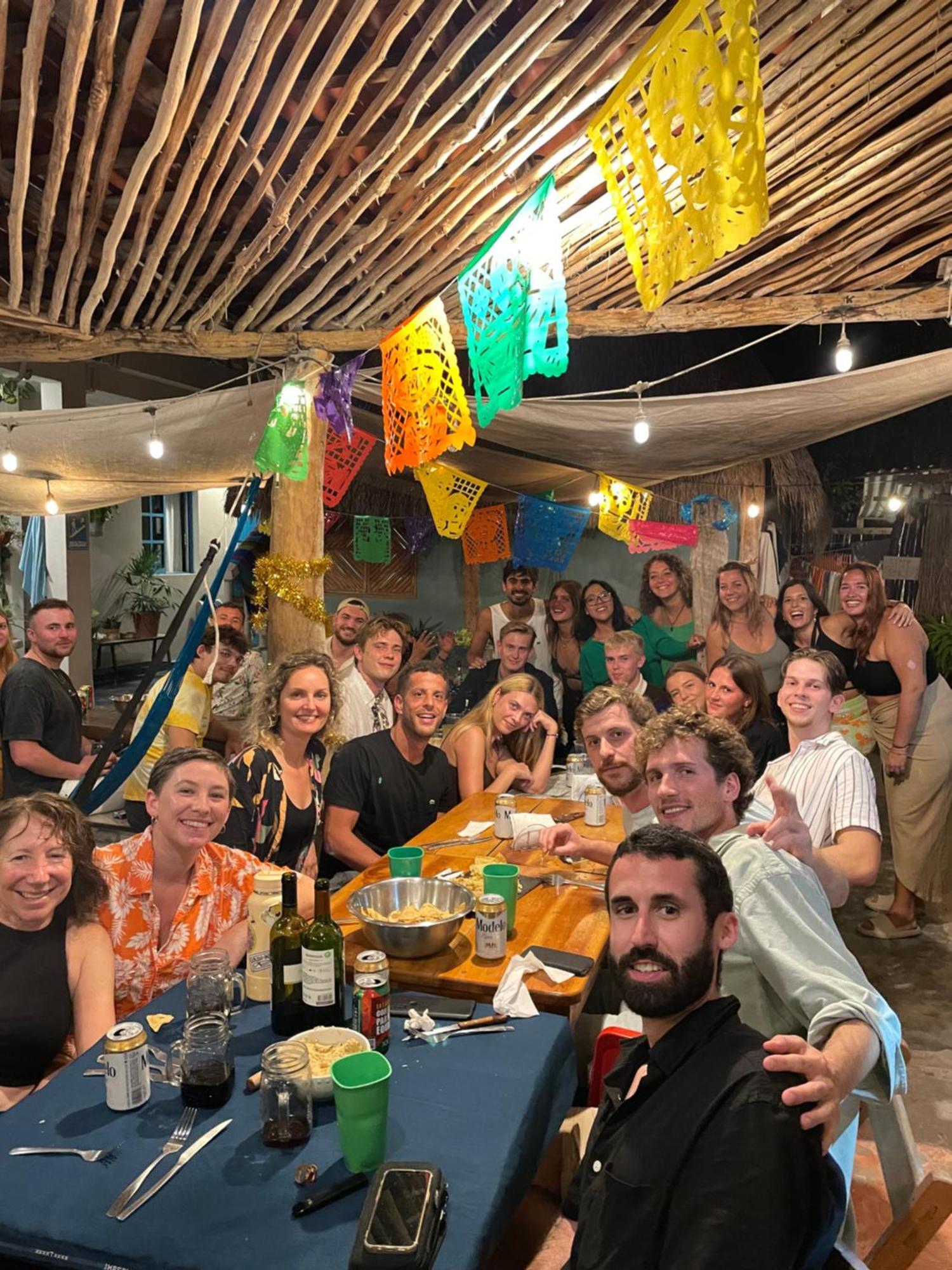 Barco Verde Hostel Isla Holbox Luaran gambar